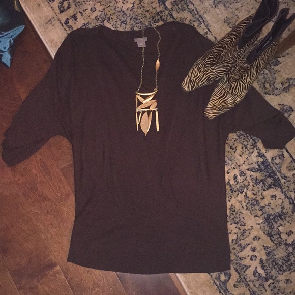 Ann Taylor Sweaters - Ann Taylor Brown sweater. Sz XL